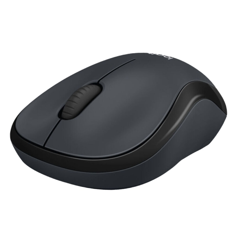 罗技(Logitech)M220静音无线鼠标 黑灰色