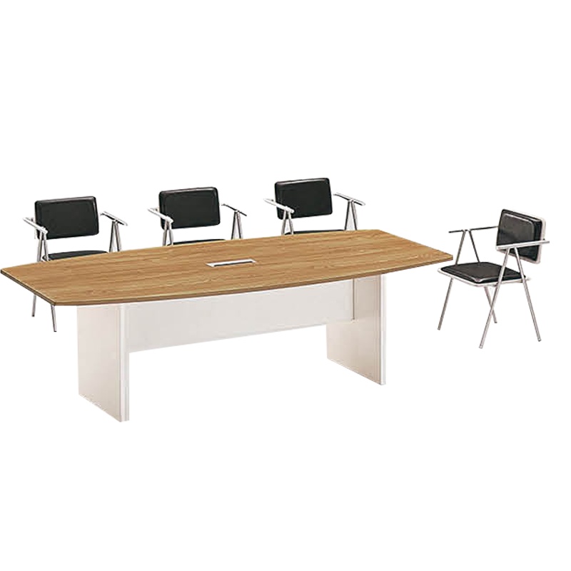 [理政]板式会议桌 时尚简约会议台 现代洽谈桌 会议室接待台 胶板会议桌