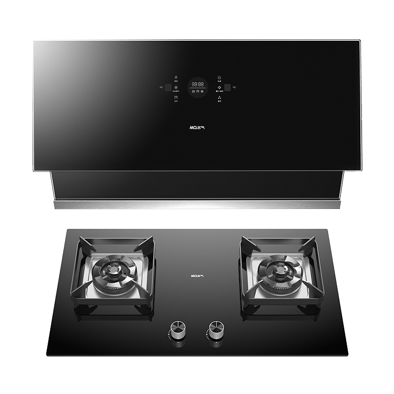 老板名气(MQ)油烟机烟灶套装 2570A+B506A(天然气)4.8KW大火力 23立方侧吸式大吸力烟灶套餐