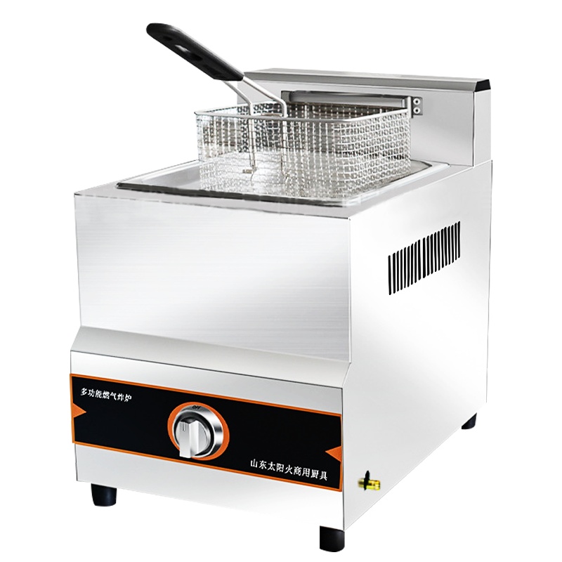 埃利斯（AILISI）单缸燃气炸炉10L