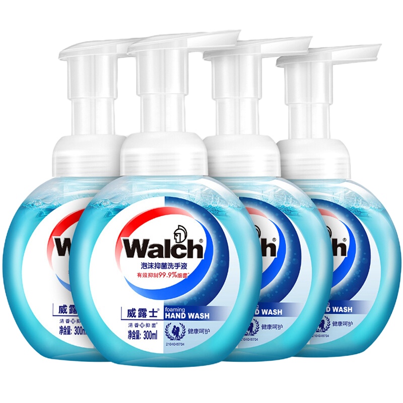 (HD)威露士(walch) 泡沫抑菌 300ml 洗手液( 计价单位：瓶)
