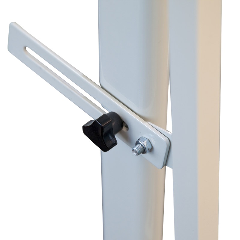 齐心(Comix) BJ0101 可调式移动白板架 灰