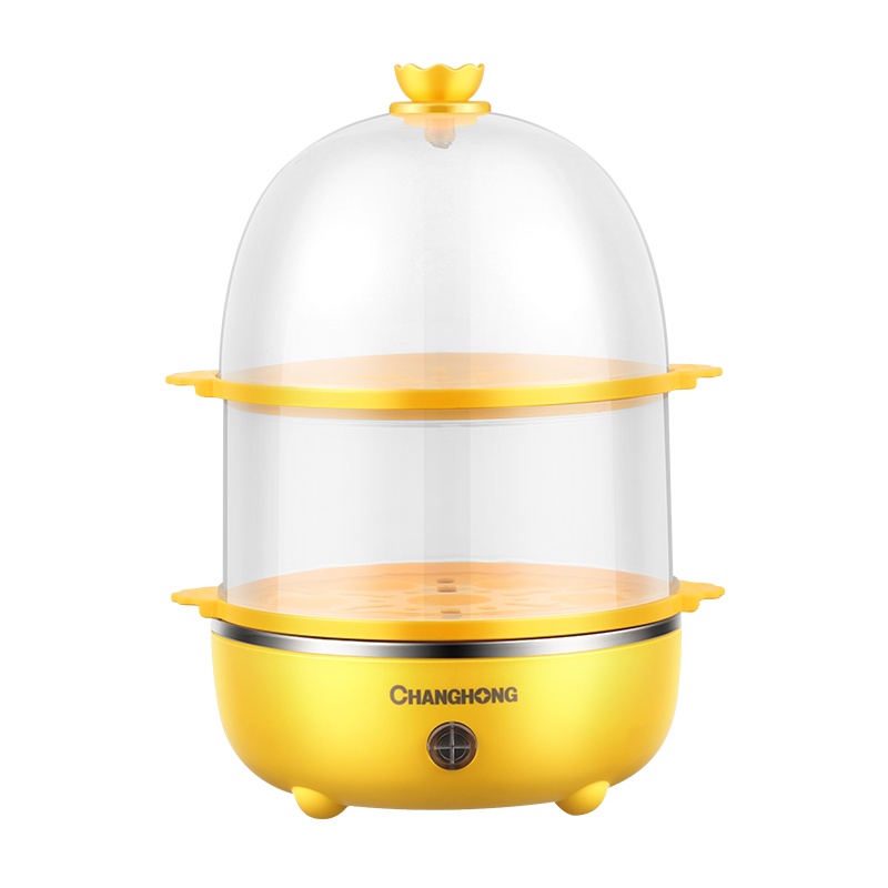 长虹(CHANGHONG) 煮蛋器自动断电家用小型迷你懒人早饭神器煮鸡蛋煮蛋器双层 苏宁自营CZD-CW01