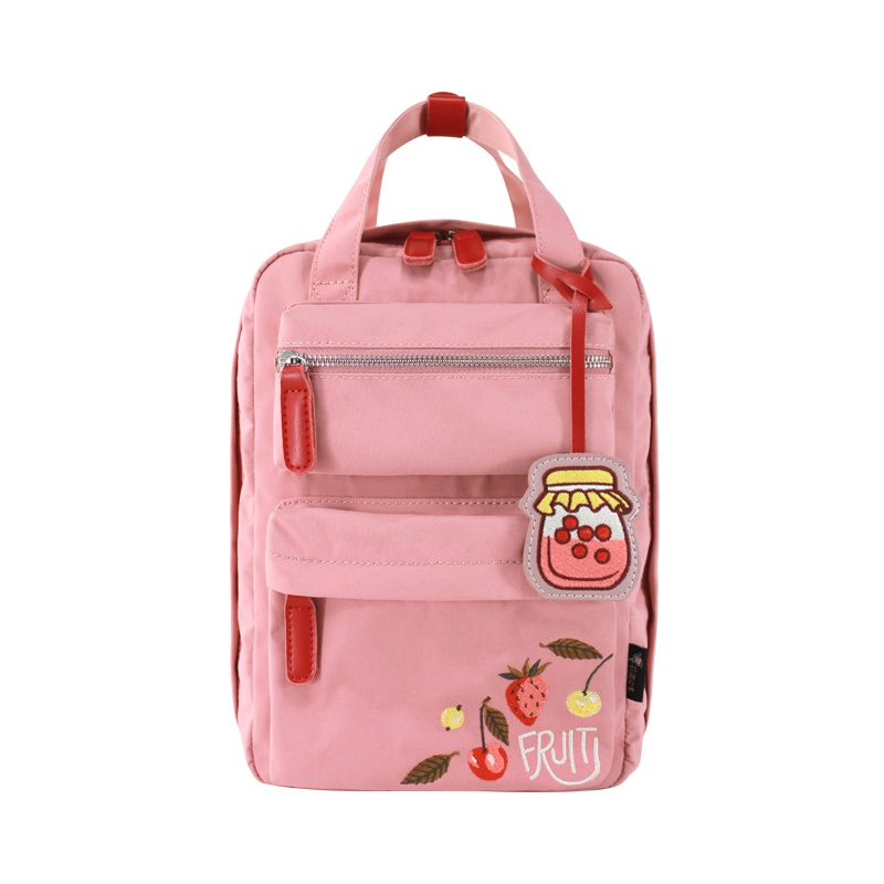 花间公主Fruit双肩包2021新款春季小书包旅行背包原创布包文艺ins风女
