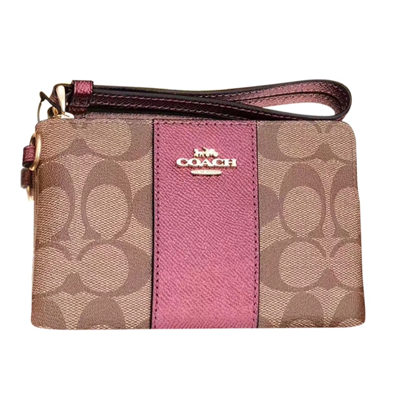 [19年礼盒版]蔻驰(COACH)女士钱包 零钱包 手包新款礼盒装送礼用 女包