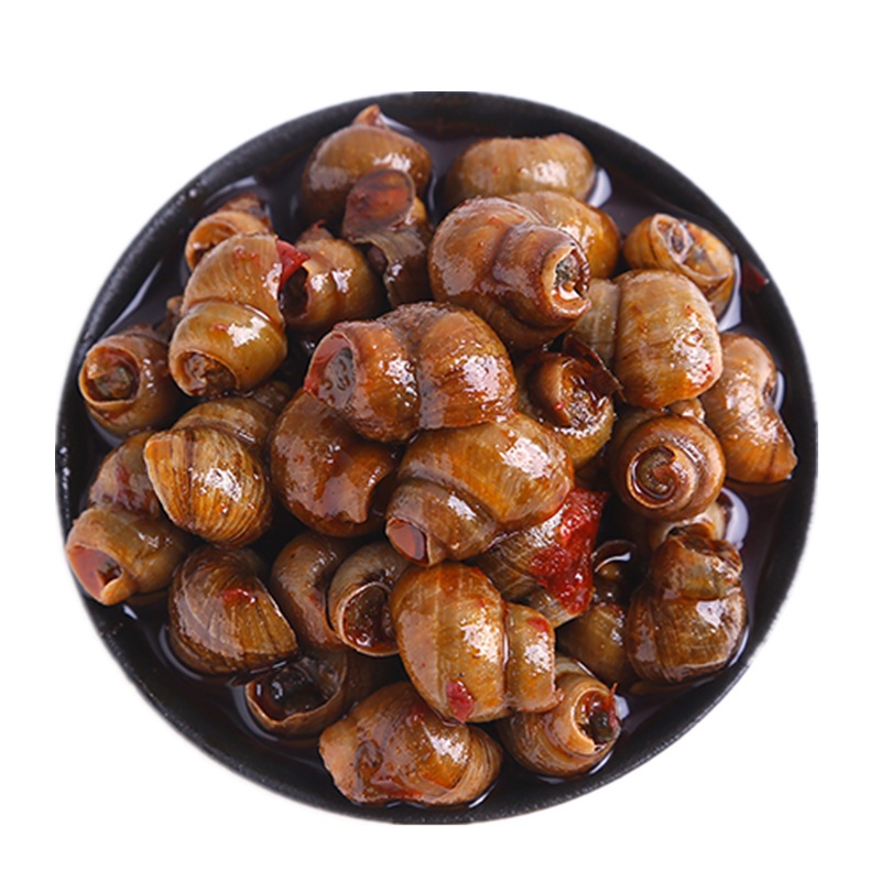 香辣田螺开罐即食罐装手工现炒麻辣螺蛳肉零食小海鲜熟食特产