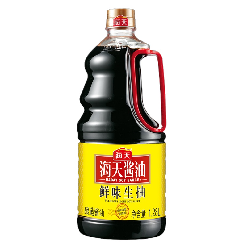 海天鲜味生抽酱油1.28L