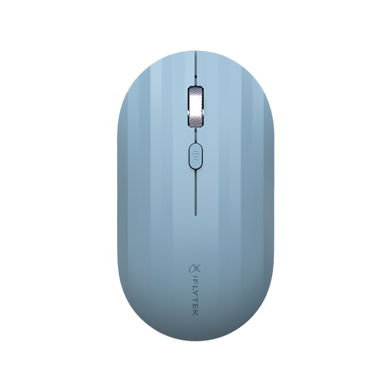 科大讯飞智能鼠标M110语音鼠标 无线办公 便携电脑笔记本2.4G通用 语音输入打字翻译 蓝色