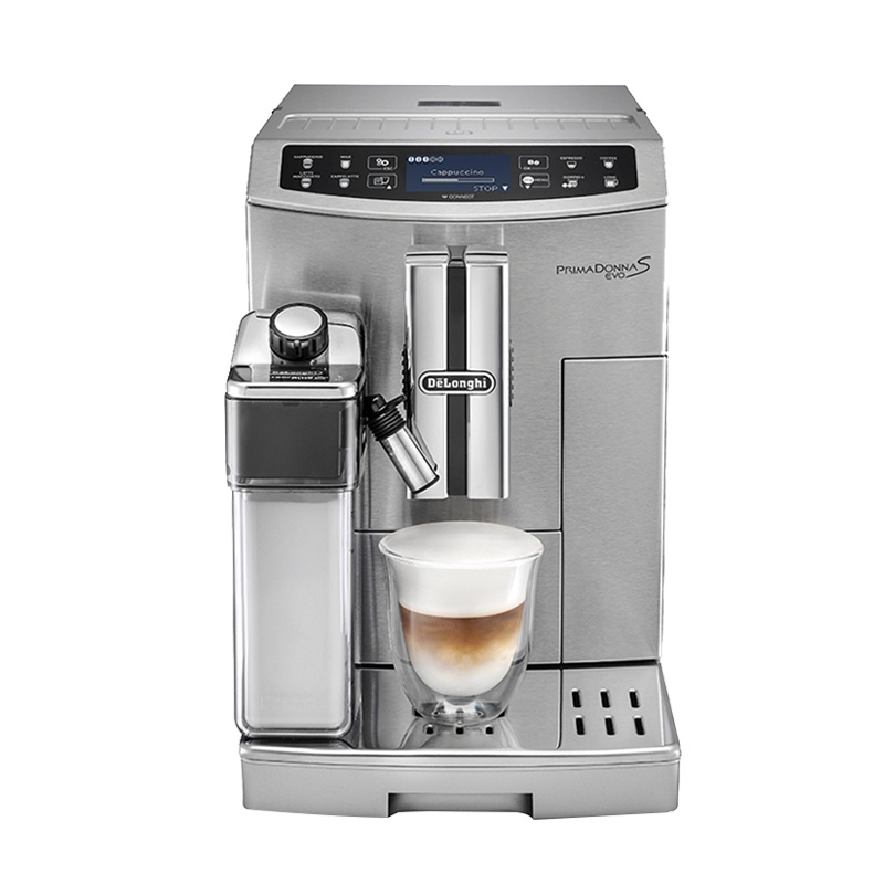 Delonghi/德龙 咖啡机 意式全自动LCD液晶触控中文面板 一键式制作多达8种饮品 ECAM510.55.M