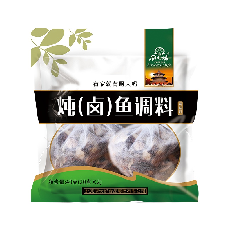 厨大妈炖(卤)鱼调料40g