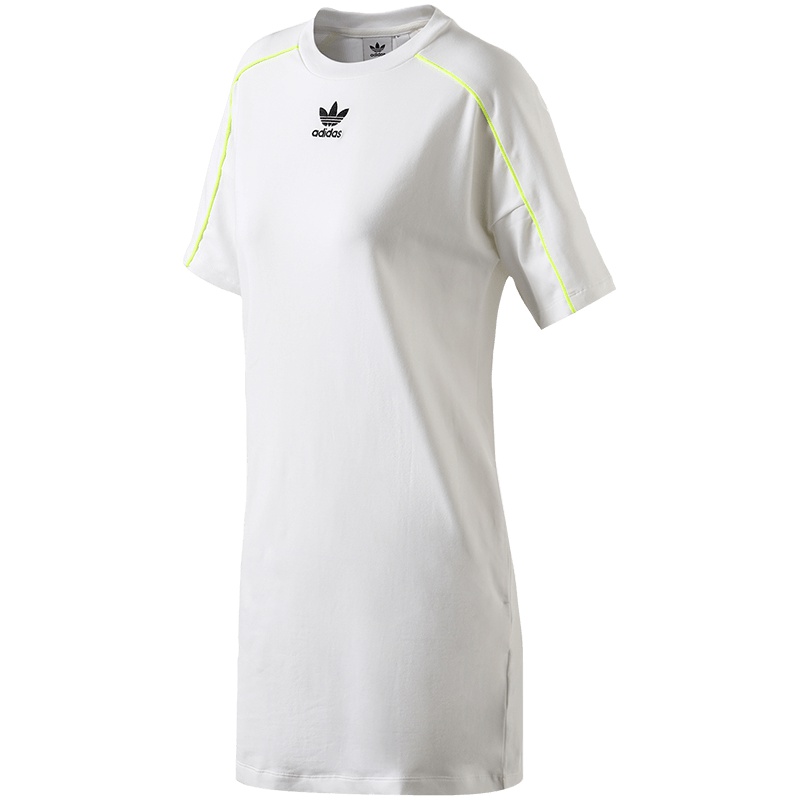 【自营】adidas阿迪达斯三叶草运动服女装休闲运动连衣裙CE4189 30 CE4189白色