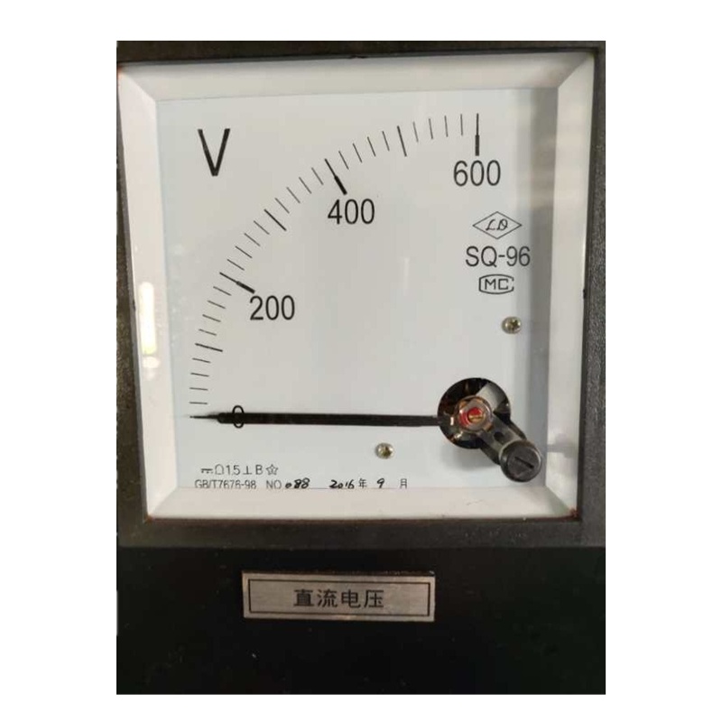 指针直流电压表 SQ-96 量程0-600V 单位:台