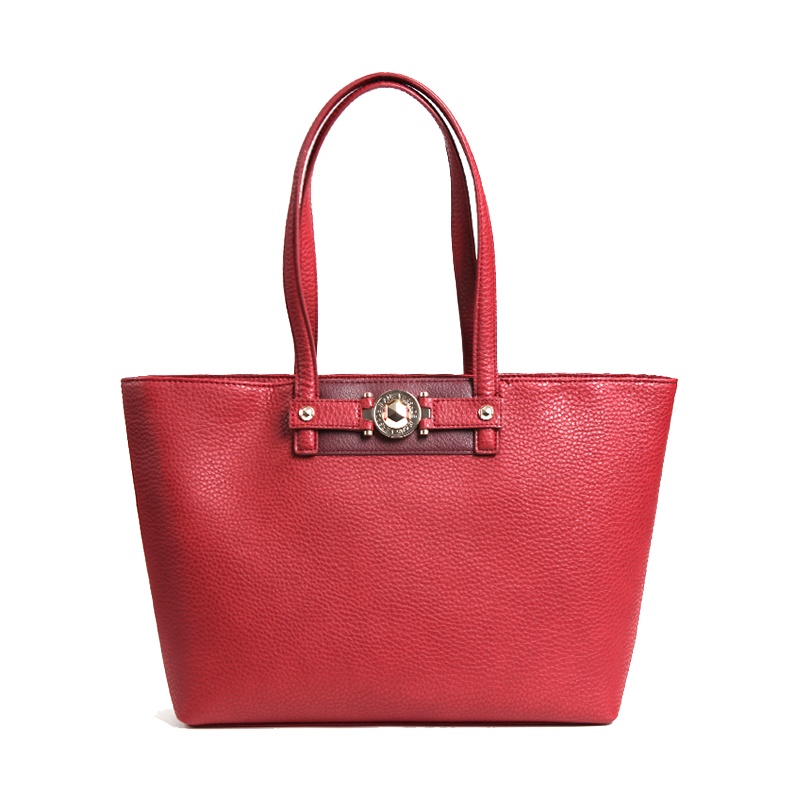 VERSACE JEANS范思哲 奢侈品 新款女士红色聚酯纤维搭扣装饰单肩包E1VSBBF7 70711 331 特价