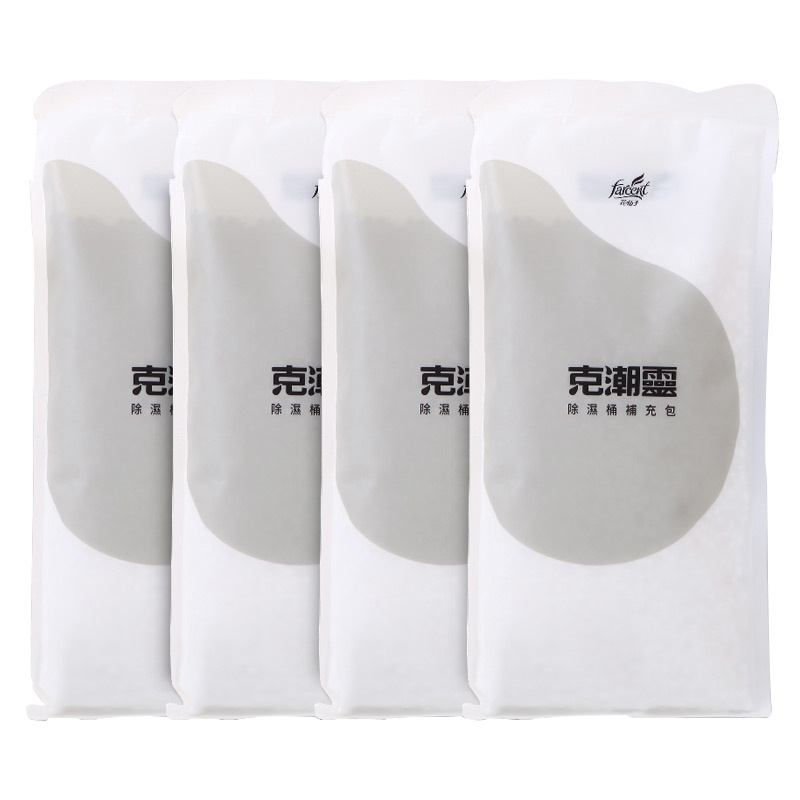 花仙子 鼠尾草香型重复型除湿补充包350g干燥剂室内去防霉防潮除湿剂4包装