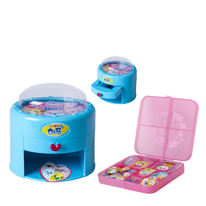 韩国Toytron玩具儿童手工制作3D贴纸机女孩diy立体透明手工贴HP32257