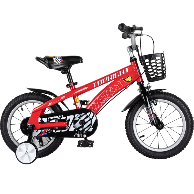途锐达(TOPRIGHT)儿童自行车 男孩单车 脚踏车4/5/6/7/8岁小孩玩具车 经典版蜘蛛侠