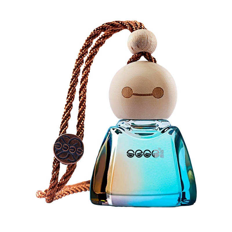 舒适主义车载香水挂件车内装饰用品大全汽车香薰男悬挂式车上古龙淡香 七彩娃-柠檬