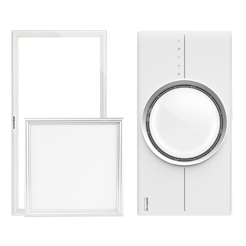 奥普风暖智能卫生间浴霸Q360A+长灯+方灯 浴室多功能暖风机 集成吊顶式普通吊顶式 恒温沐浴取暖器 套装 暖风模块