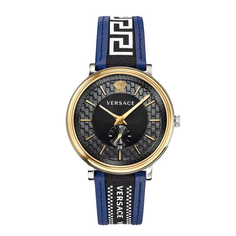 VERSACE/范思哲复古休闲时尚防水石英男士手表VEBQ01419