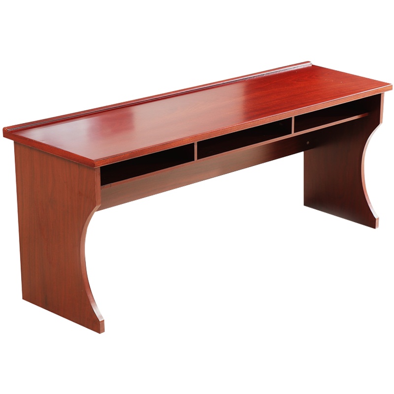 创世人 办公家具会议桌条桌烤漆开会桌洽谈桌条形会议桌长桌演讲桌演讲台可定制