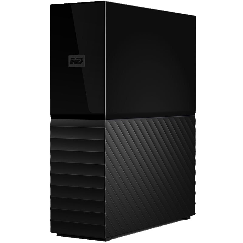 西部数据(WD)8TB USB3.0 桌面移动硬盘 My Book 3.5英寸WDBBGB0080HBK 支持加密 备份