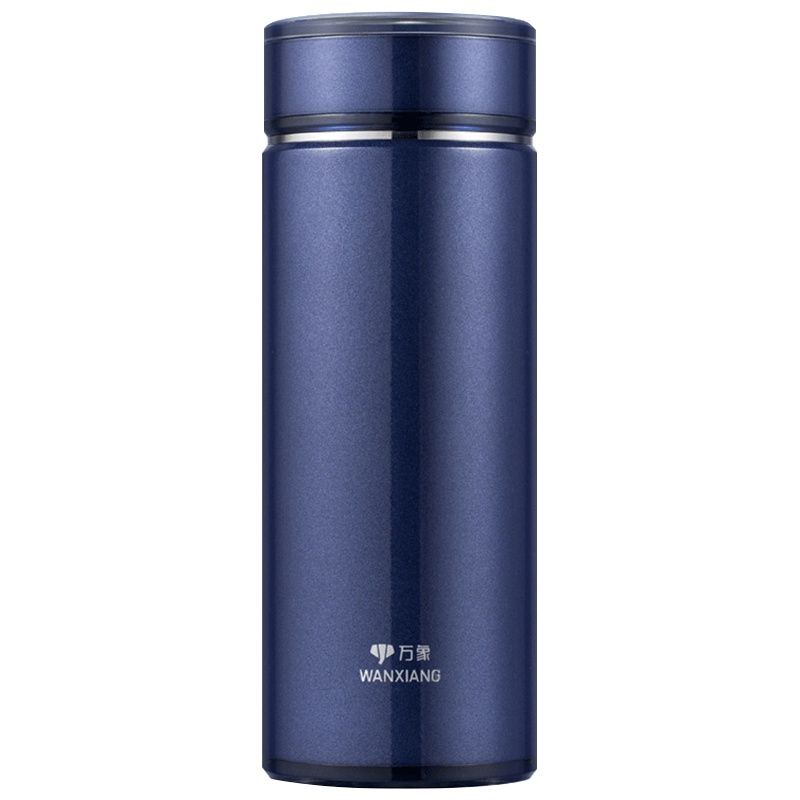 万象不锈钢保温杯商务简约随手泡茶水杯男士大容量高档杯子