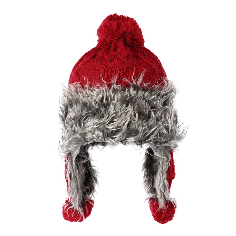 快乐狐狸（ActionFox）运动户外款男女时尚针织毛线帽护耳帽1921