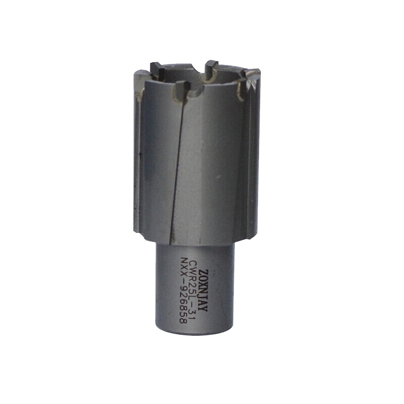 ZOXNJAY 钢轨空心钻头 进口高速钢 铁路用 HWR Φ31*25mm（1支）