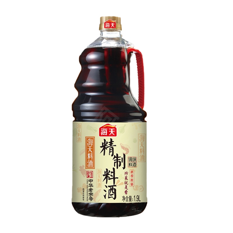 海天精制料酒1.9L 去腥解膻