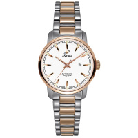 英纳格(ENICAR)经典系列时尚简约休闲商务钢带自动机械女士手表778/50/359G