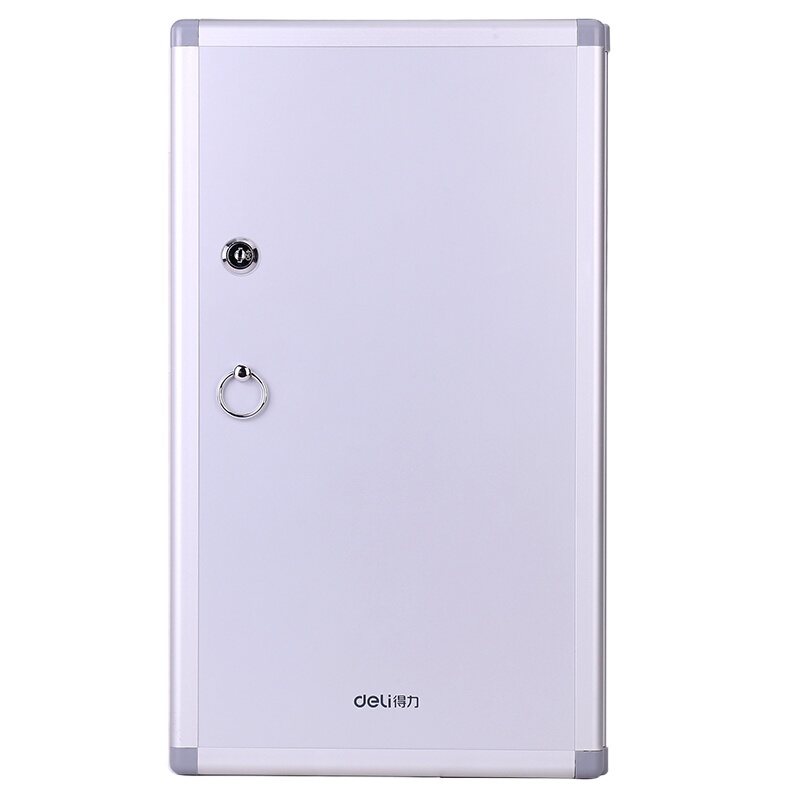 48位铝合金钥匙管理箱 钥匙整理收纳柜 银色50801