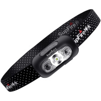 神火(supfire)GX-U8 LED强光头灯夜钓远射USB充电 感应式户外打猎 矿灯头戴手电筒(黑)