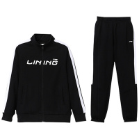 LI-NING KIDS童装男女小大童3-12岁运动生活系列卫衣卫裤运动套装