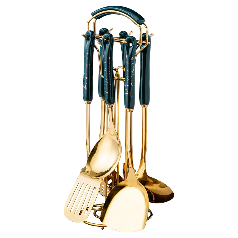 是尚 陶瓷不锈钢厨具七件套