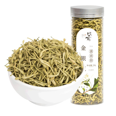 盛耳 金银花36g 花草茶茶叶清凉金银花茶干花茶 可搭配菊花茶