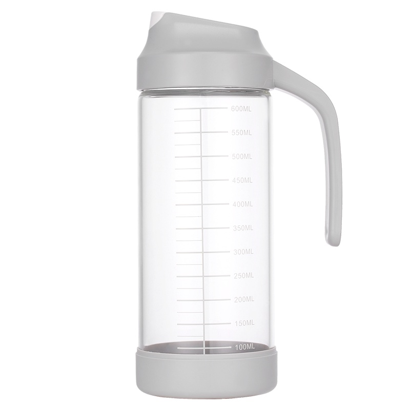 苏宁极物北欧风玻塑自开盖油壶