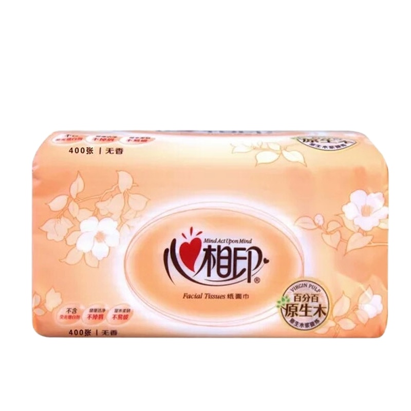 心相印 DT26200 经典系列 150抽3层塑装抽纸 6包/袋