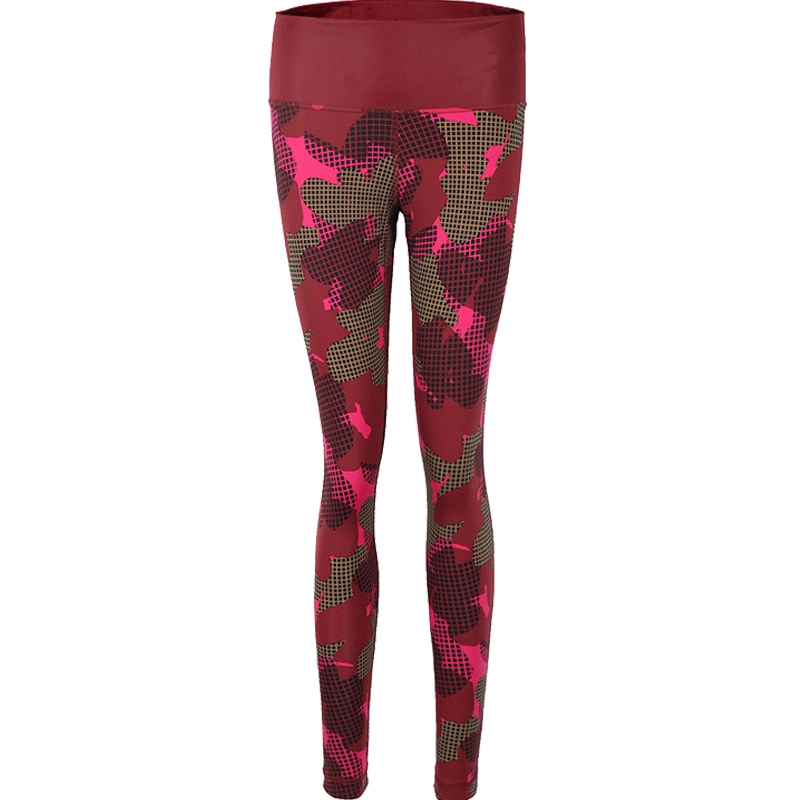 阿迪达斯运动裤女子跑步训练健身紧身长裤-CX0010