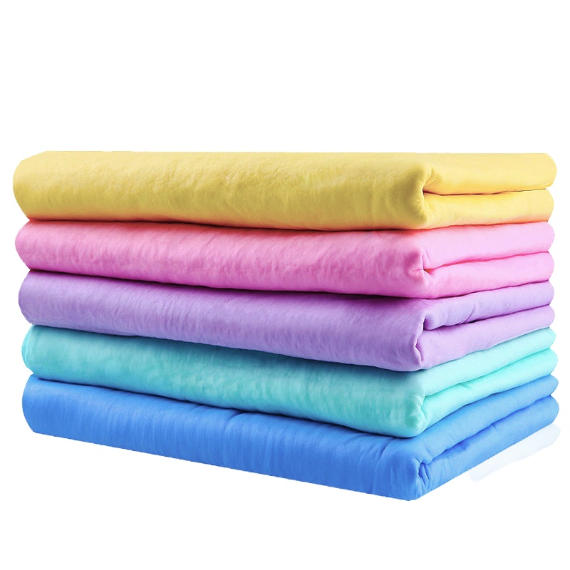 禧天龙 43*32cm 中号袋装鹿皮巾 抹布(个) 颜色随机