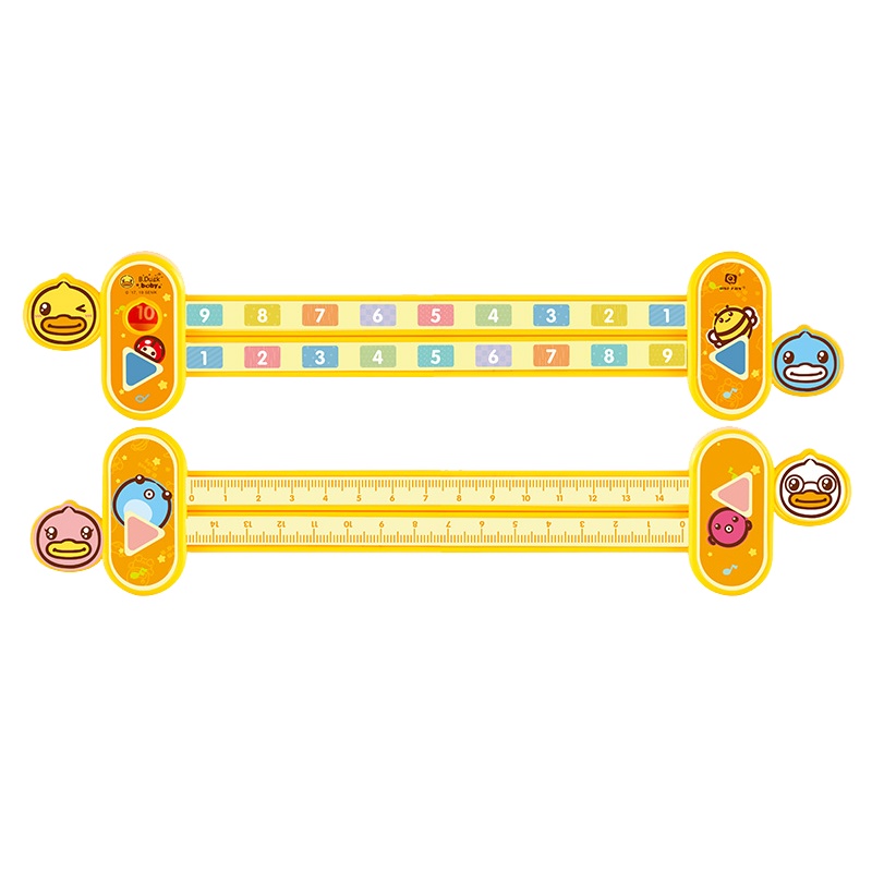 B.Duck小黄鸭 数字分解尺 幼儿园小学算数学神器加减法早教玩具