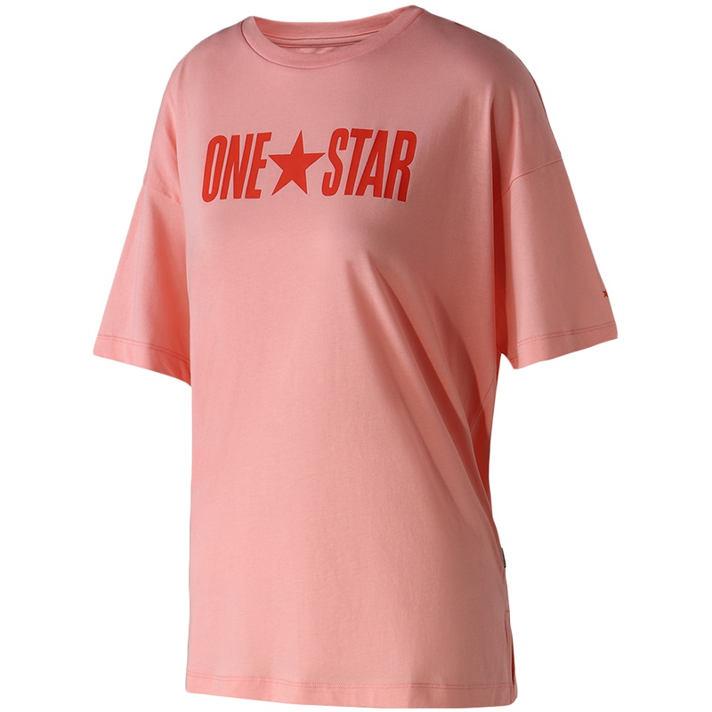 匡威女装短袖T恤简约宽松圆领舒适休闲运动服10017792