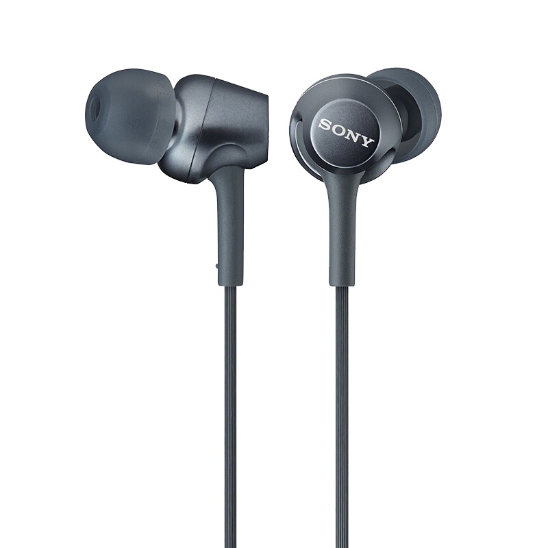 索尼(SONY)入耳式立体声通话耳机MDR-EX255AP 黑色