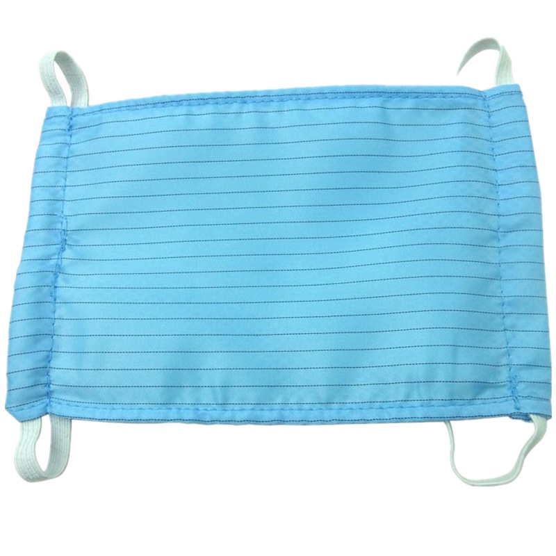 苏识 S-S017 防静电布口罩 (计价单位：只)蓝/白色