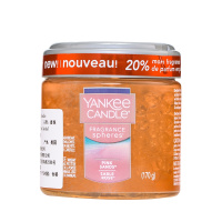 Yankee Candle扬基美国车用车载香水家用办公室空气清新剂无火植物香薰香氛散香珠 粉色沙滩