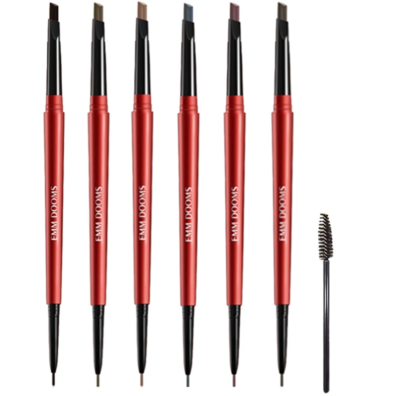 韩奏 精致塑型防水防汗妆效持久立体显色双头眉笔0.4g/支