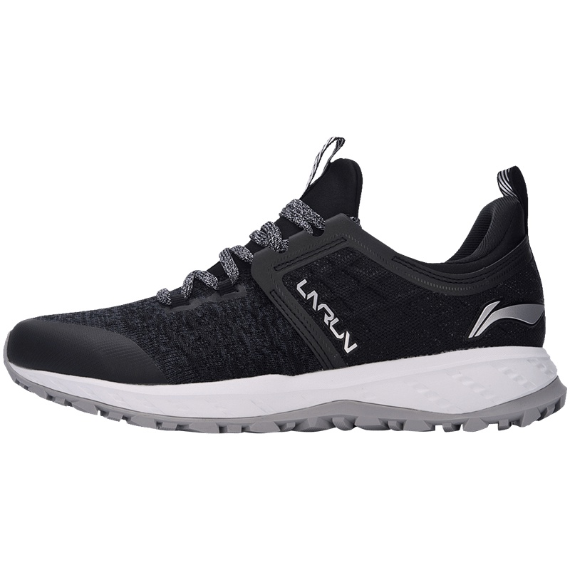 【自营】李宁LINING男子跑步鞋年跑步运动鞋ARHM093-3 ARHM093-3标准黑+檀黑色+白色