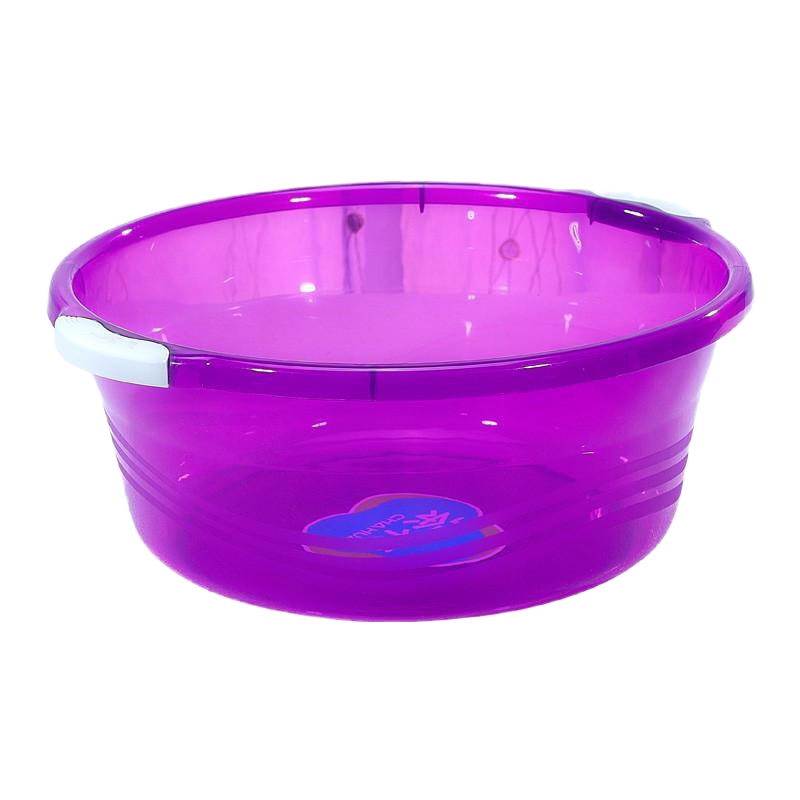 塑料盆洗脸盆32CM把手防滑盆03411K