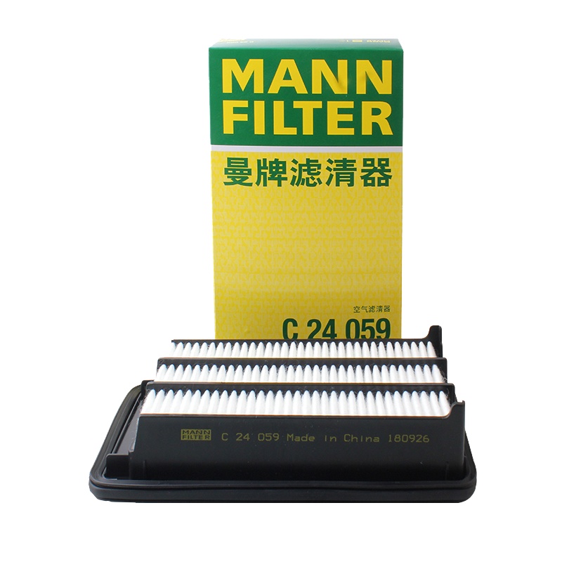 曼牌(MANNFILTER)空气滤清器/空气滤芯/空滤C24059(CR-V思威/UR-V/新思域/冠道)