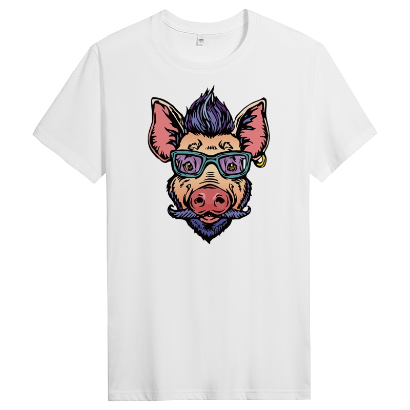 夏季男士纯棉短袖t恤修身圆领男生体恤潮流男装半袖 DT11177