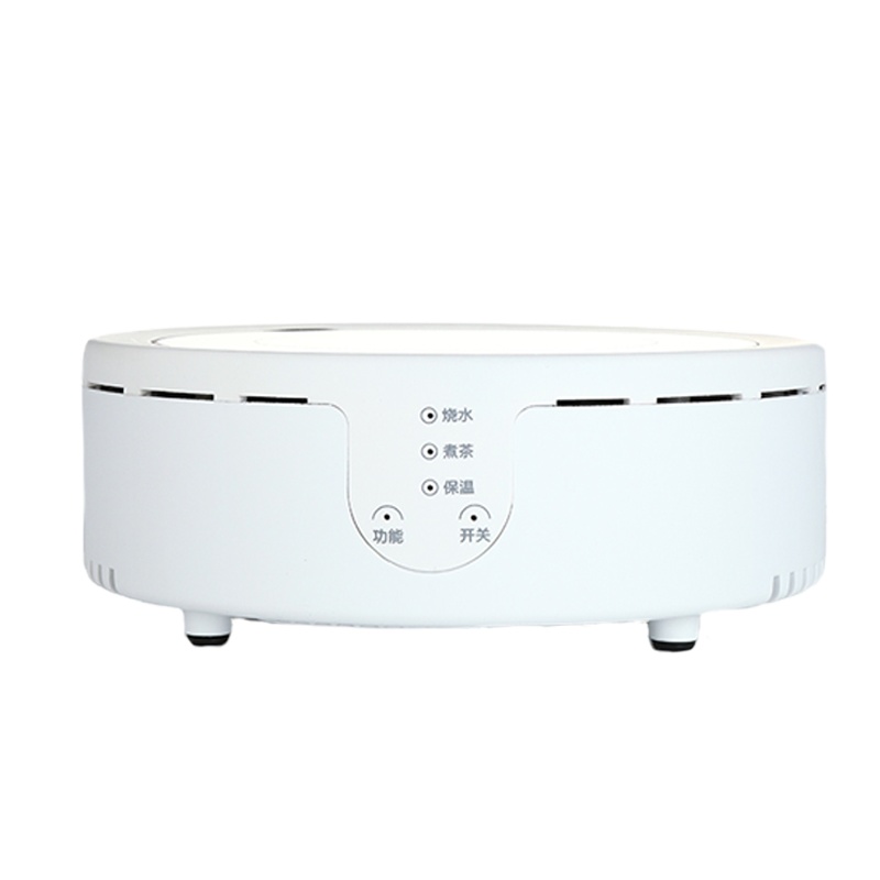乐么不挑壶电陶炉小型智能保温煮茶器迷你电磁炉古法泡茶玻璃壶烧水炉触摸款[白色单炉+玻璃壶F款套餐]